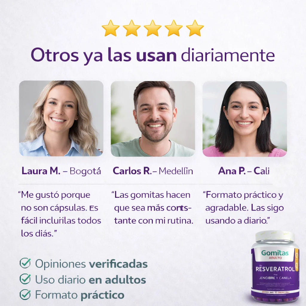 Resveratrol x 60 gomas