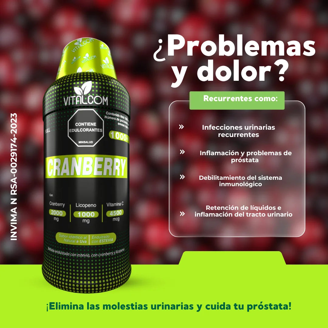 Cranberry x 1000 ML