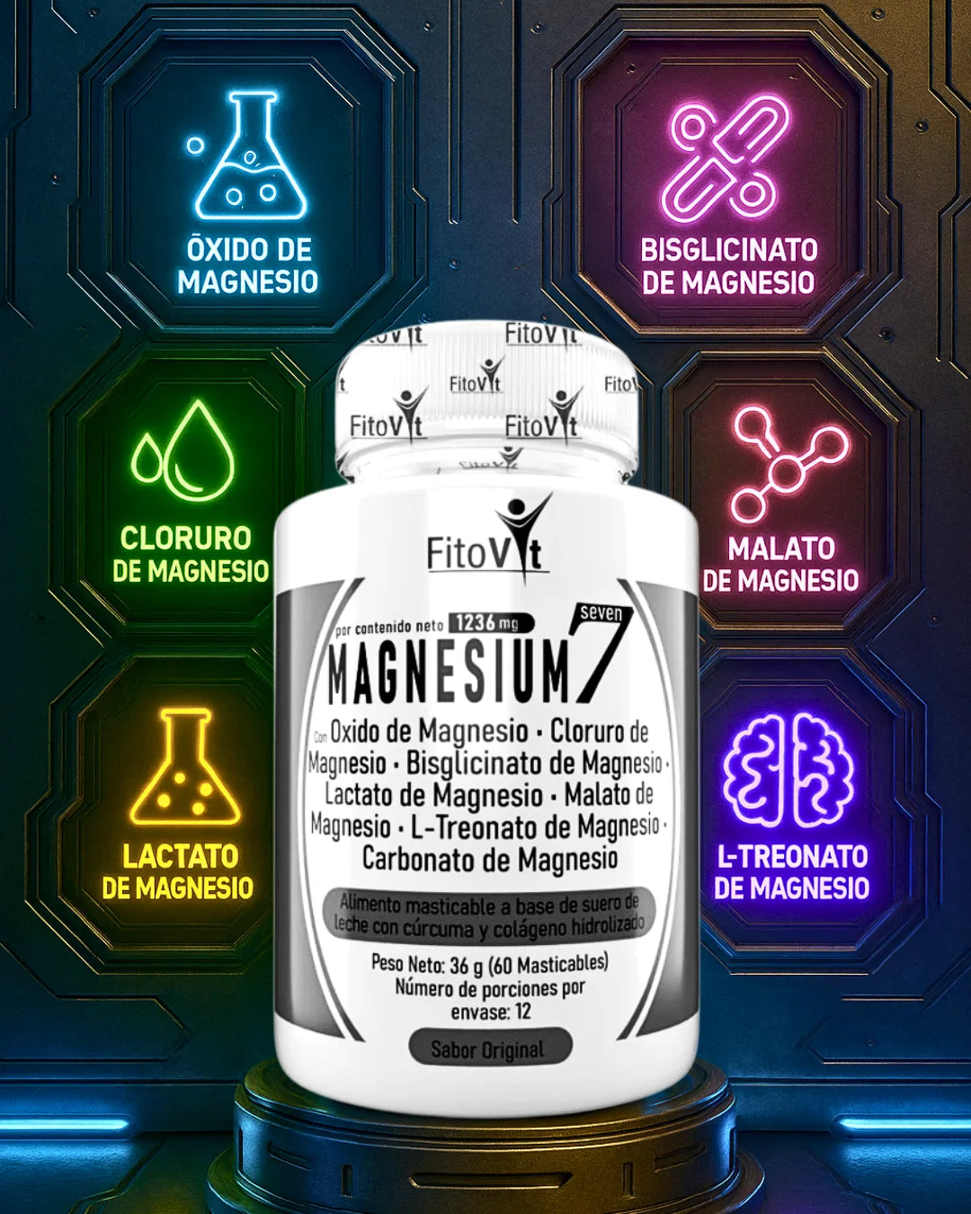 7 Magnesium X 60CAPS