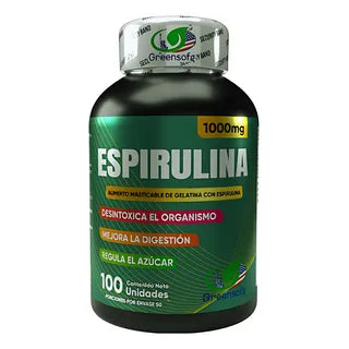 Espirulina x 100 gomas