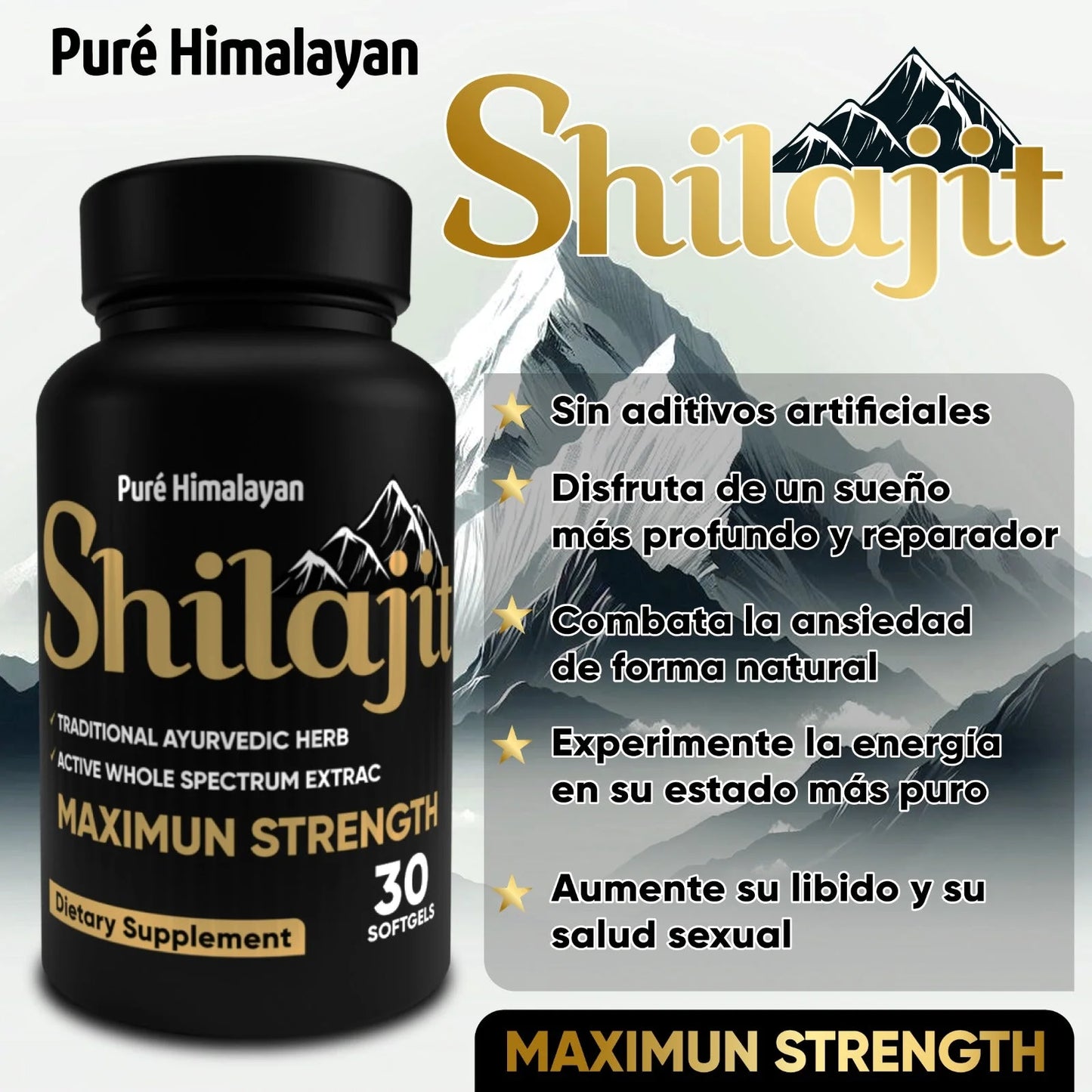 Shilajit x 30 capsulas