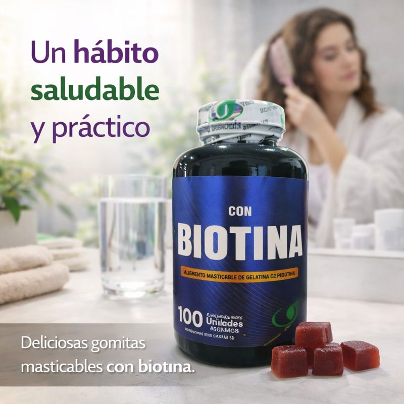 Biotina x 100 gomas