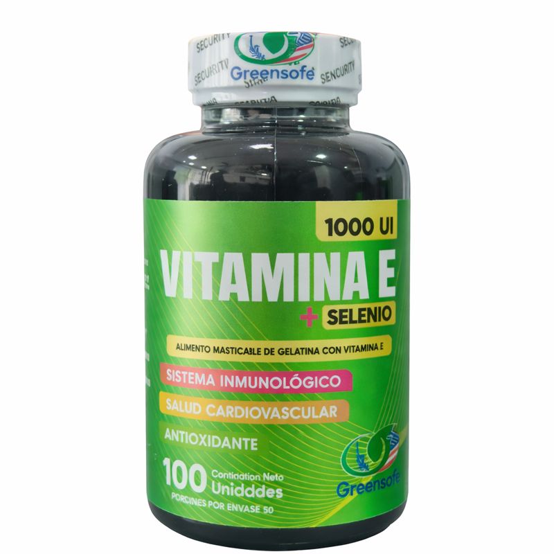 Vitamina E x 100 gomas