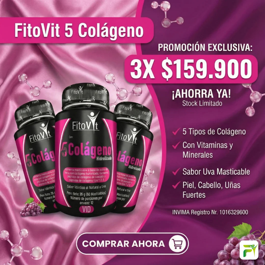 5 Colagenos x 60 caps