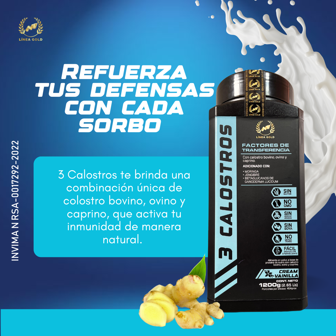 3 Calostros x 1200Gr