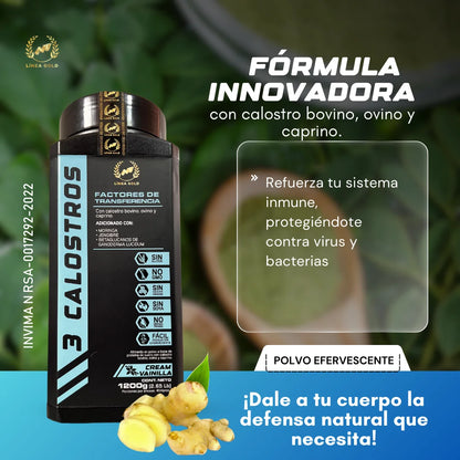 3 Calostros x 1200Gr