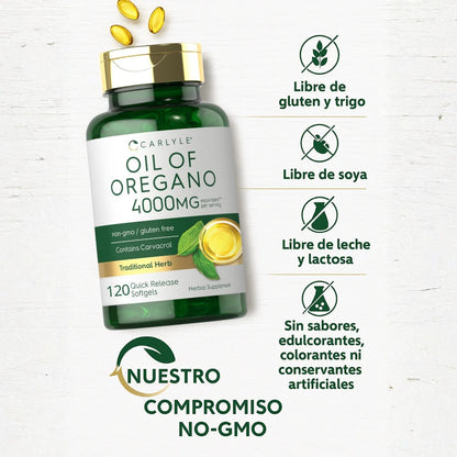Oil of Oregano x 120 capsulas
