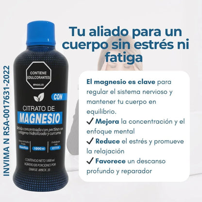 Citrato de magnesio x 1L