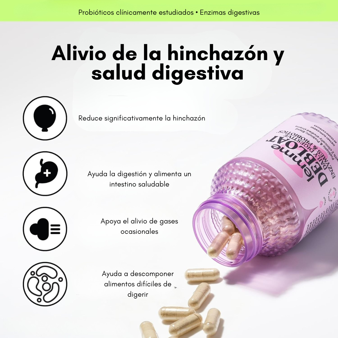 Lemme Debloat x 60 capsulas