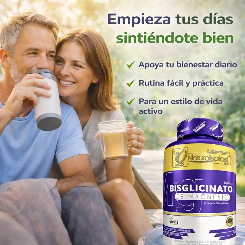 Bisglicinato de magnesio x 100 capsulas