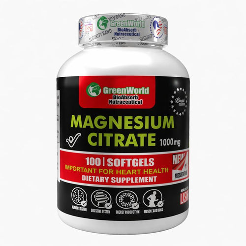 Citrato de magnesio X 100 Capsulas