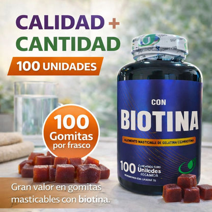 Biotina x 100 gomas