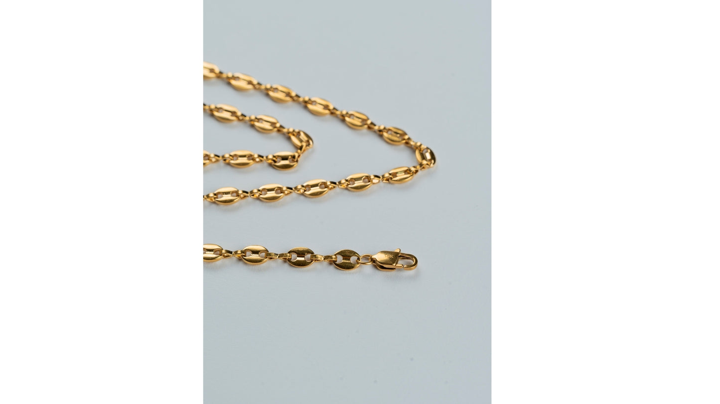 CADENA DE TEJIDO GUCCI 5MM X 65CMTS
