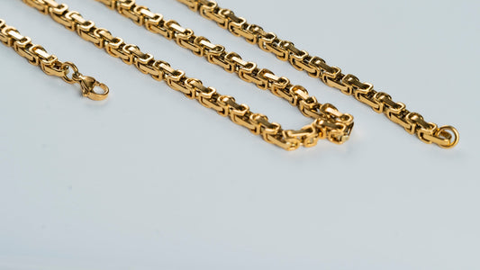 CADENA TEJIDO RUSTICO 4MM X 60CMTS
