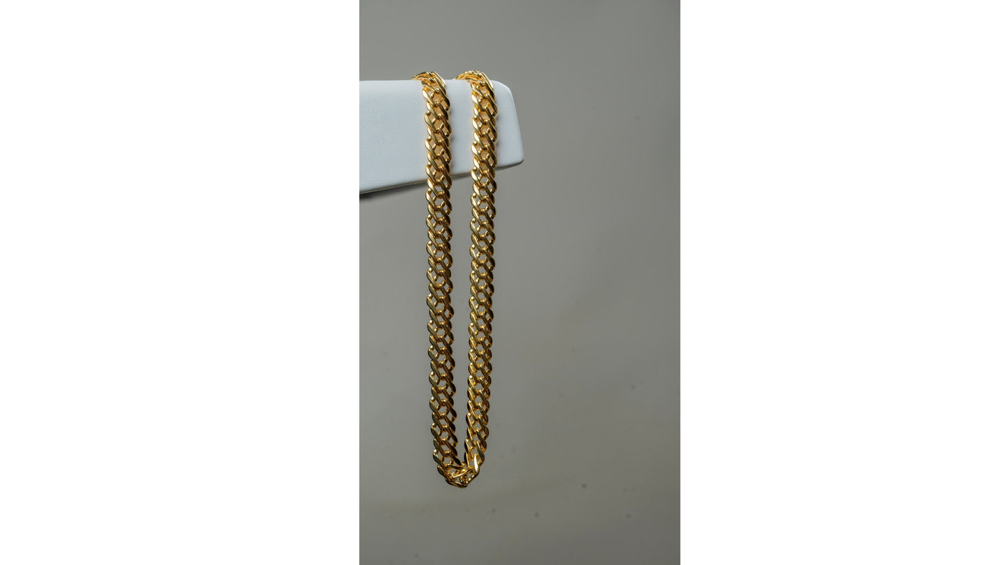 CADENA ENTRELAZADA 9MM X 65CMTS
