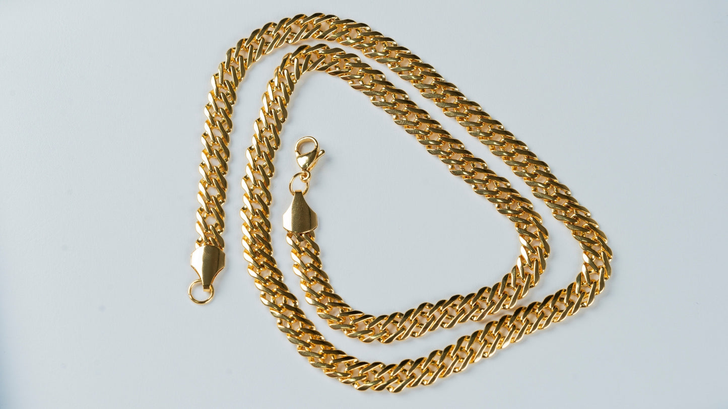 CADENA ENTRELAZADA 9MM X 65CMTS