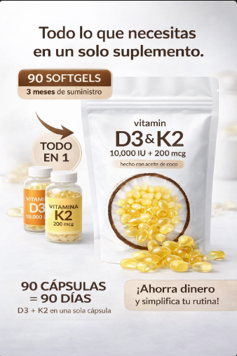 Vitamina D3 + K2