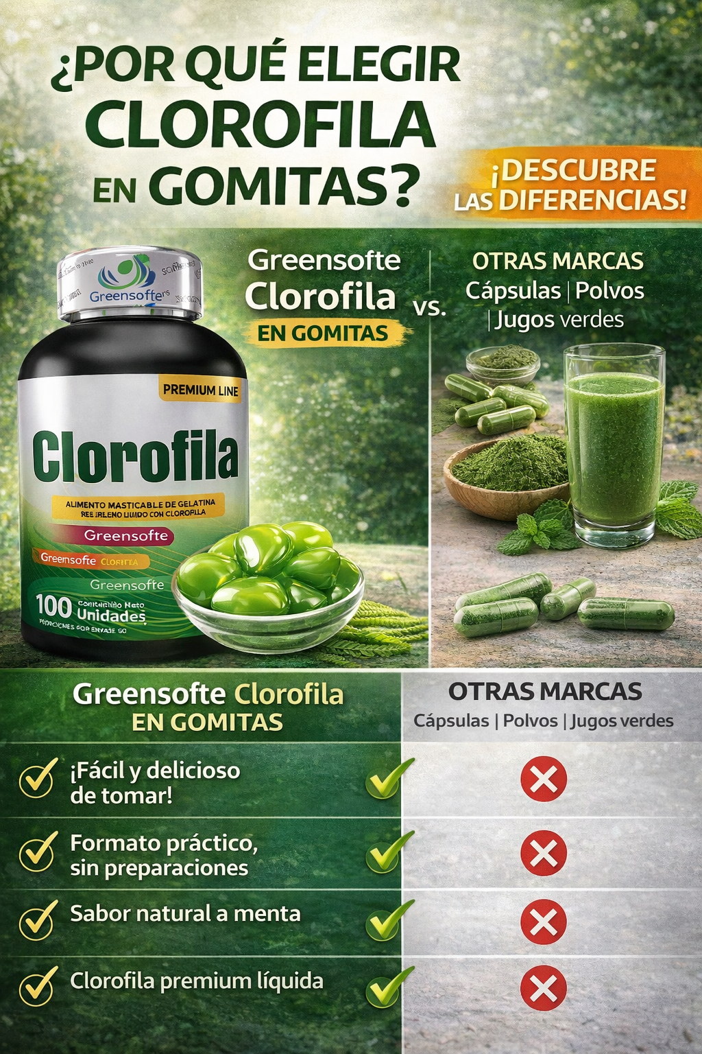 Clorofila x 100 capsulas