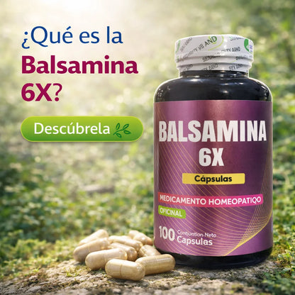 Balsamina 6X X 100 capsulas