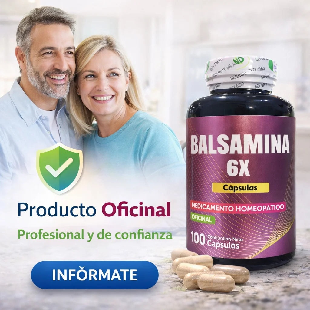 Balsamina 6X X 100 capsulas