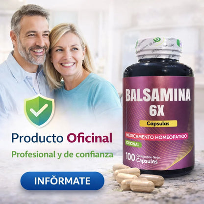 Balsamina 6X X 100 capsulas