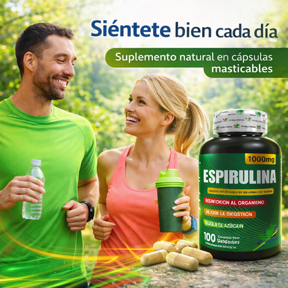 Espirulina x 100 gomas