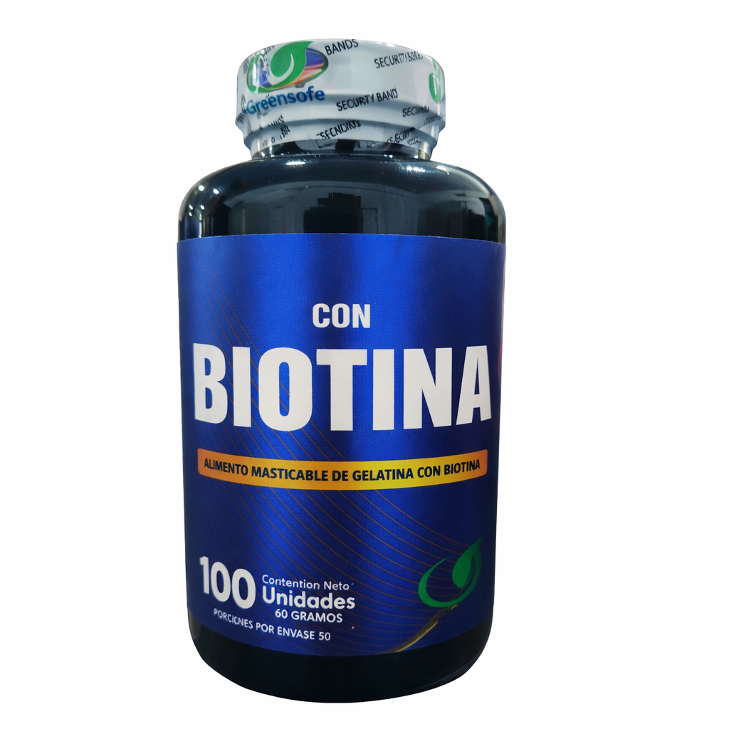 Biotina x 100 gomas