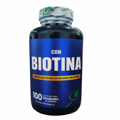 Biotina x 100 gomas