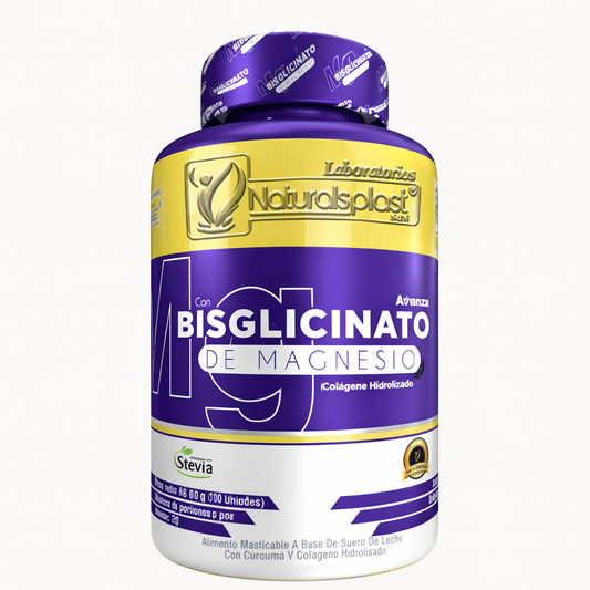 Bisglicinato de magnesio x 100 capsulas