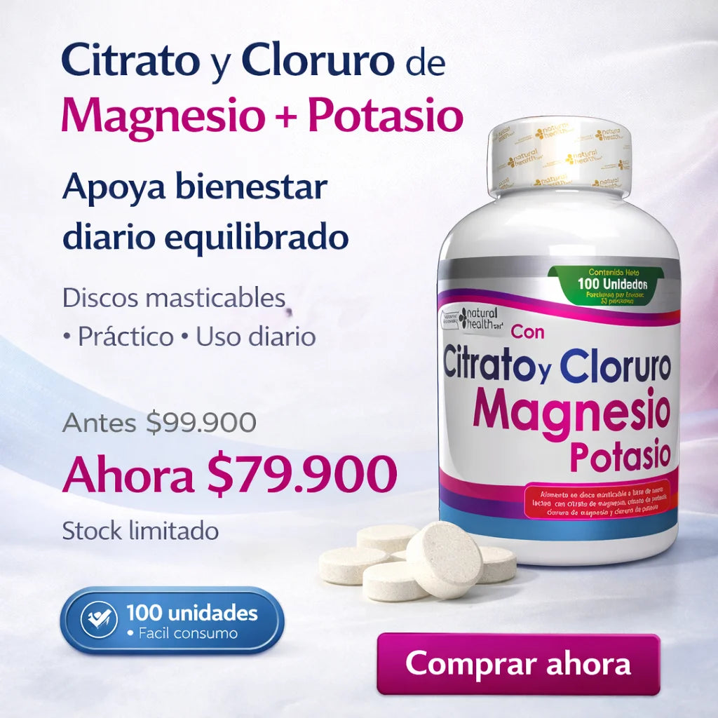 Citrato Y Cloruro 4 En 1 x 100 capsulas