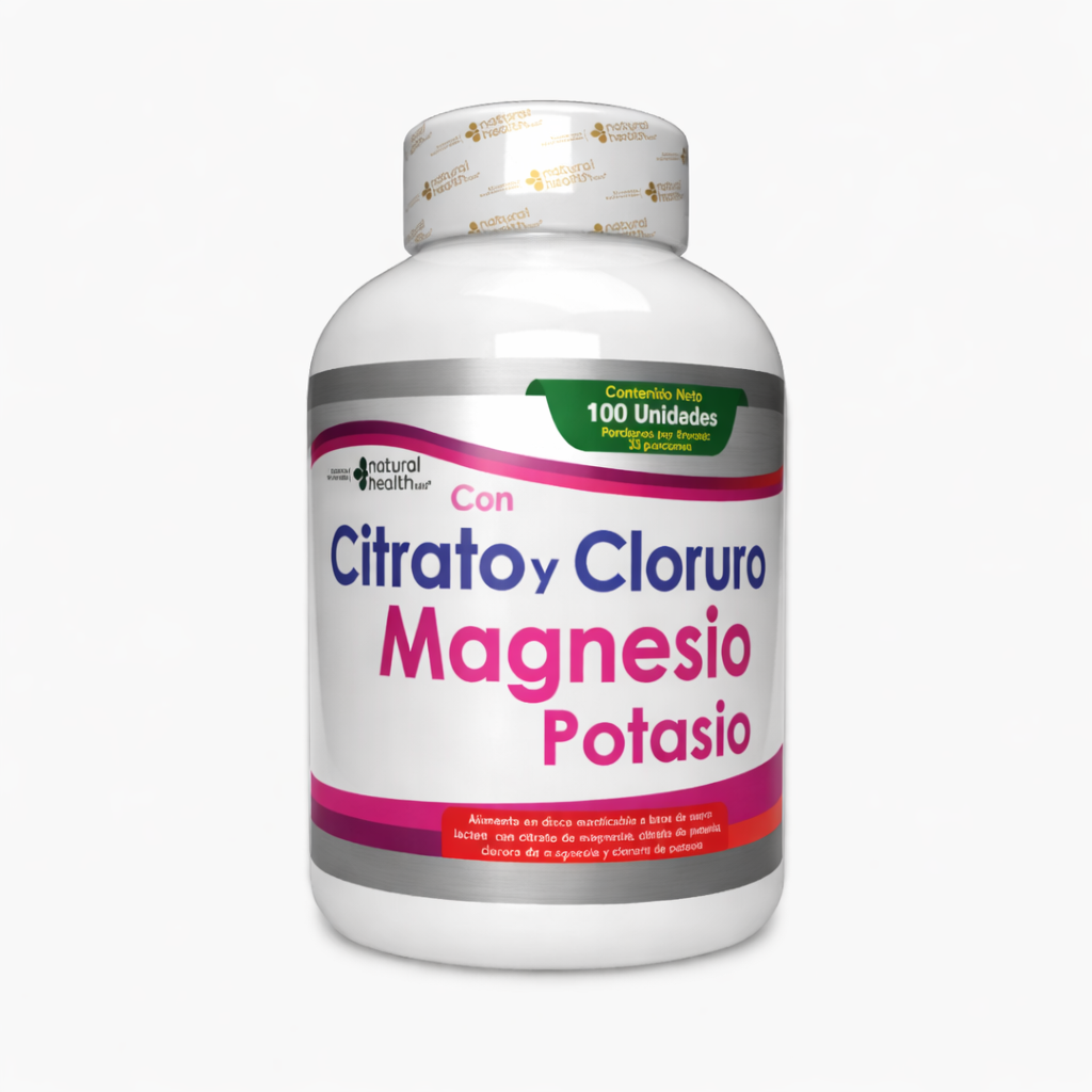 Citrato Y Cloruro 4 En 1 x 100 capsulas