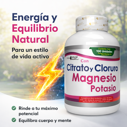 Citrato Y Cloruro 4 En 1 x 100 capsulas