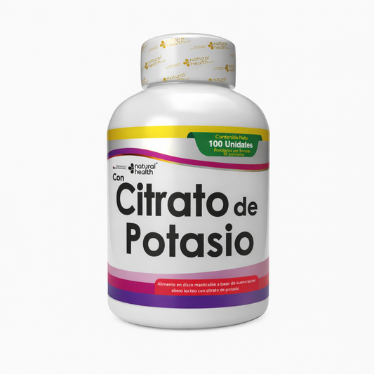 Citrato de potasio x 100 capsulas