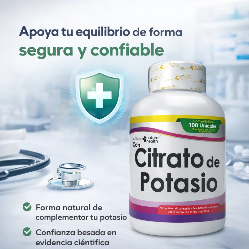 Citrato de potasio x 100 capsulas