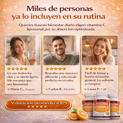 Vitamina C liposomal x 90 capsulas
