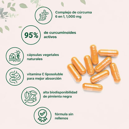 Curcuma X 120 Capsulas