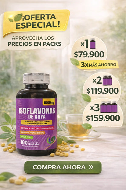 Isoflavona x 100 capsulas