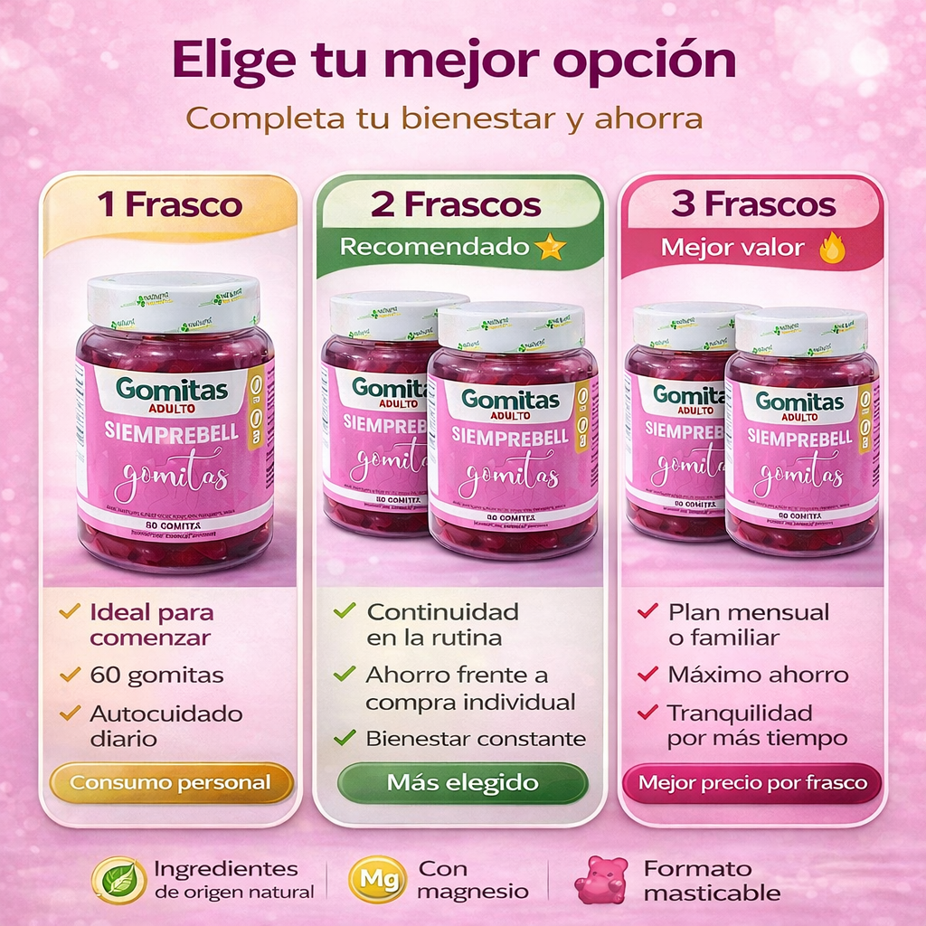 Siemprebell x 60 gomas