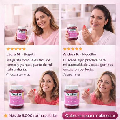 Siemprebell x 60 gomas