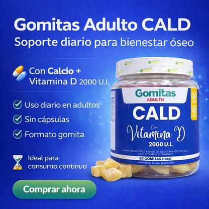 Vitamina D x 60 gomas