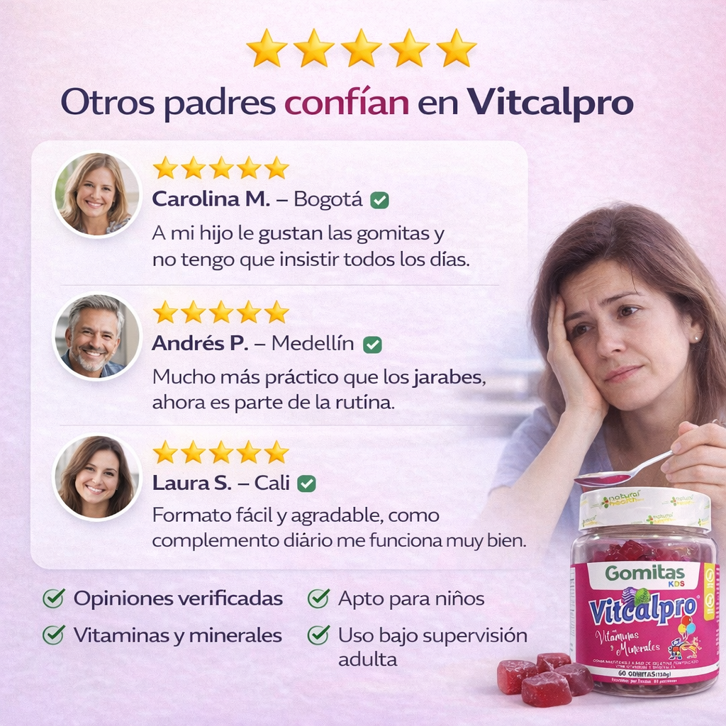 Vitcalpro x 60 gomas