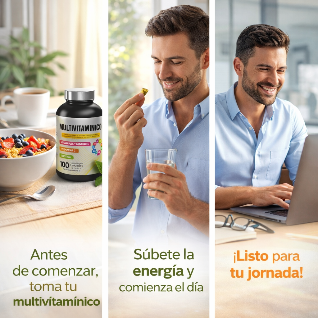 Multivitaminico x 100 Gomas