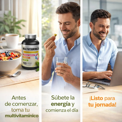 Multivitaminico x 100 Gomas