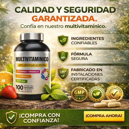 Multivitaminico x 100 Gomas