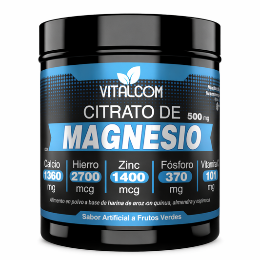 Citrato de magnesio x 500 Mg