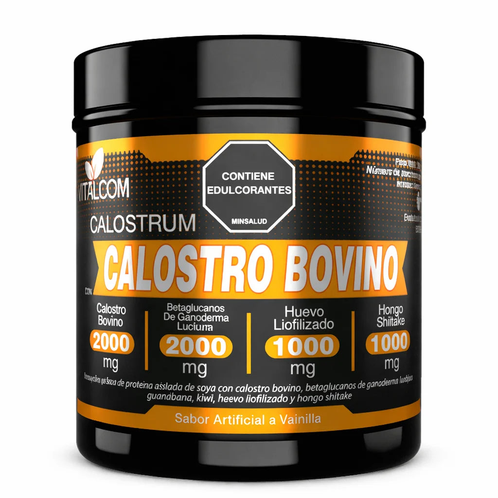 Calostro bovino en polvo x 2000 Gr