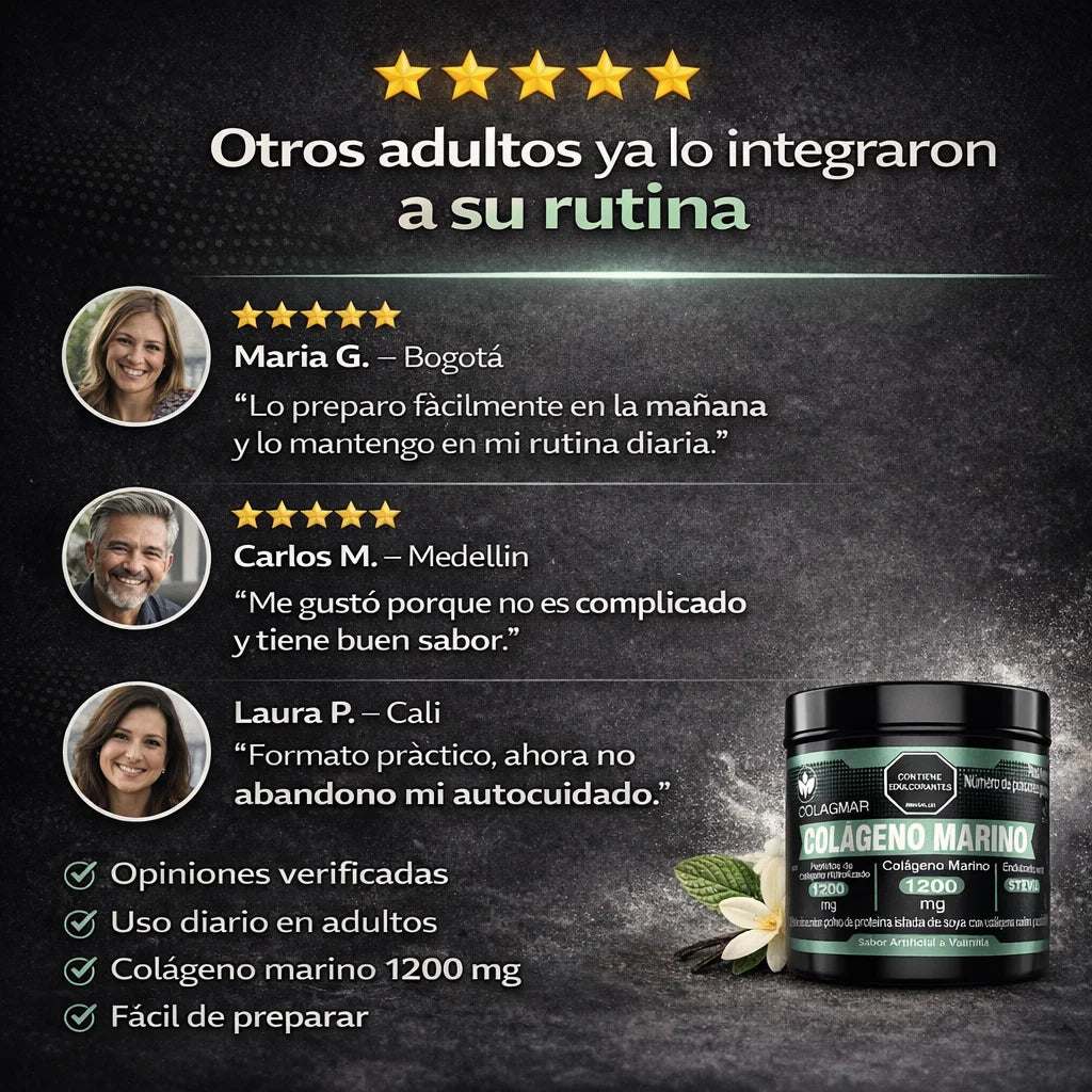Colageno marino x 1200 Gr