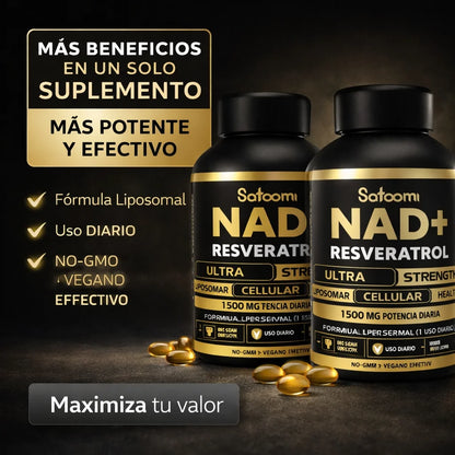 Nad + Reveratrol x 100 capsulas