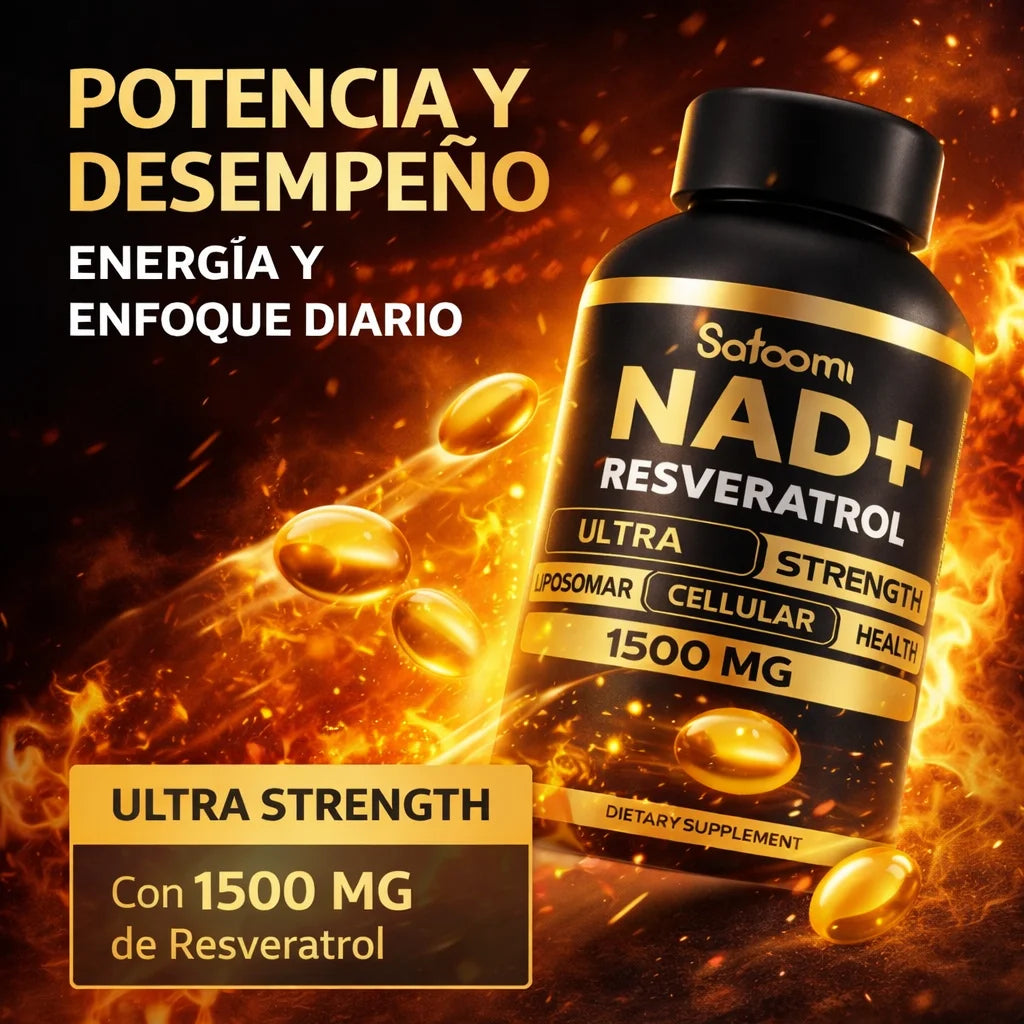 Nad + Reveratrol x 100 capsulas