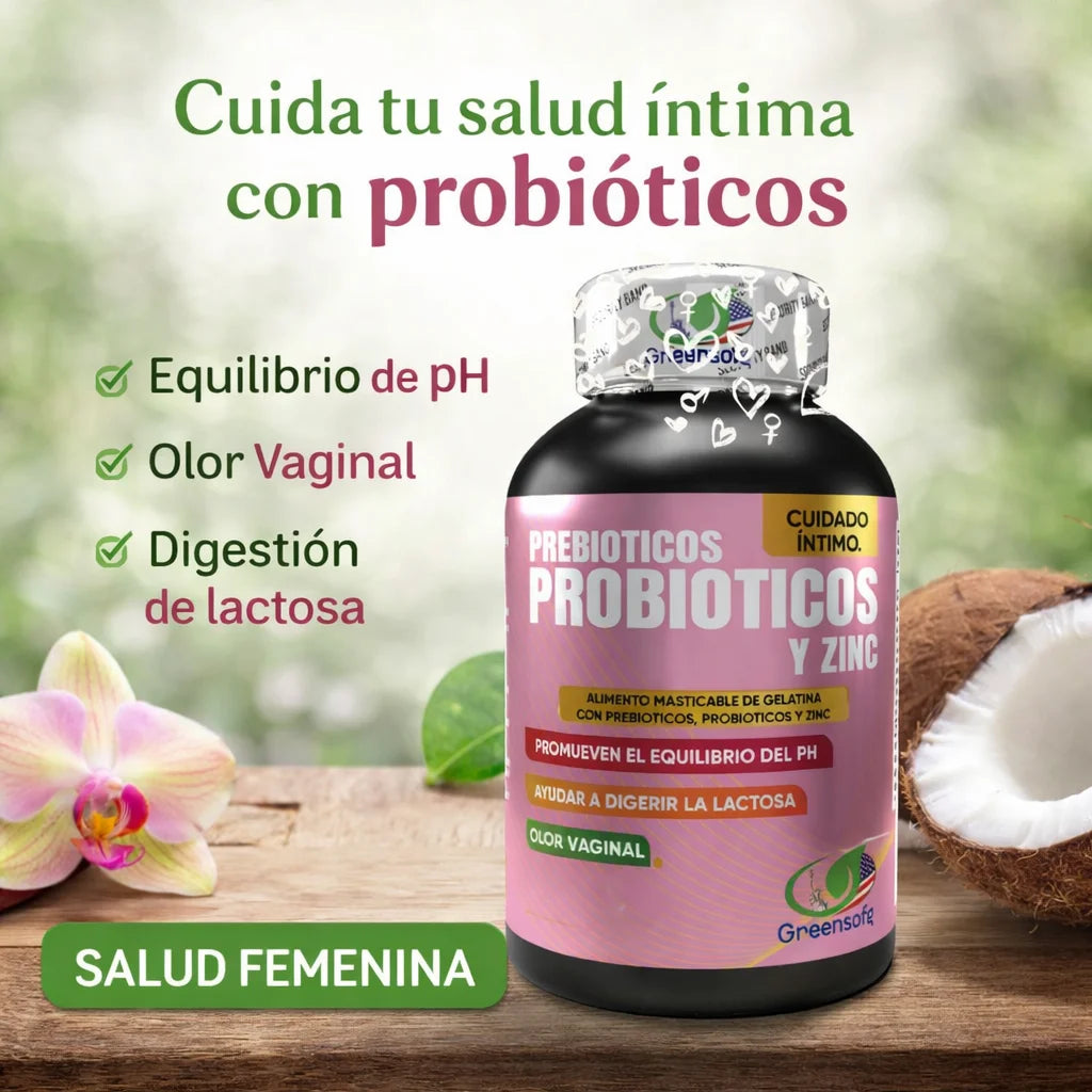 Probioticos, Probioticos y zinc X 100 capsulas